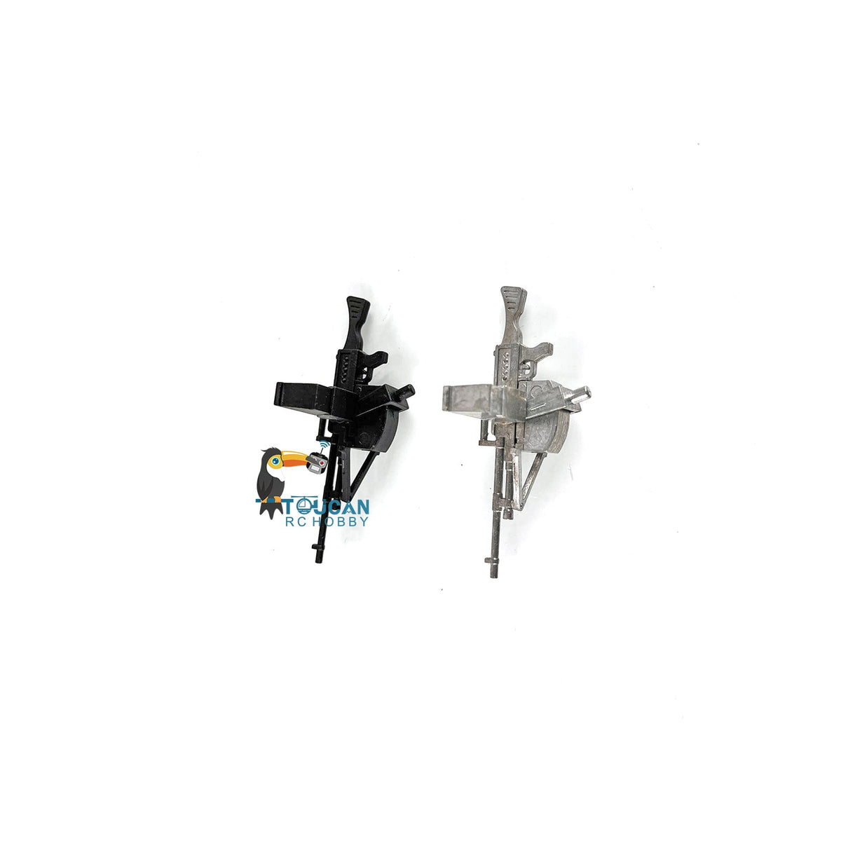 TOUCAN RC HOBBY Metal Machine Gun for Heng Long 1/16 3898 Sherman 3918 M1A2 Panzer III 3848 King Tiger 3888A Chinese 3899A Challenger 3908 RC Tank
